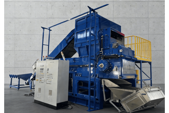 単軸破砕機_壓縮